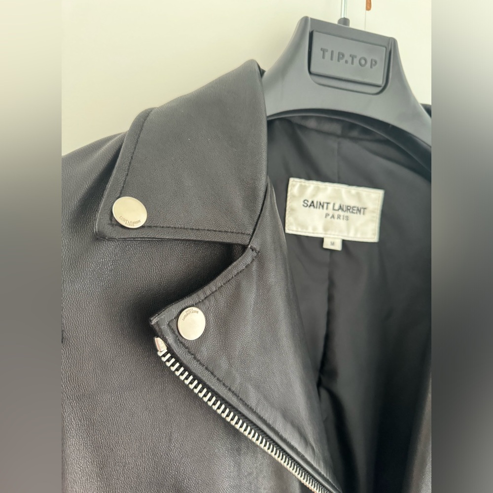 Saint Laurent Leather Jacket - Picture 5 of 8